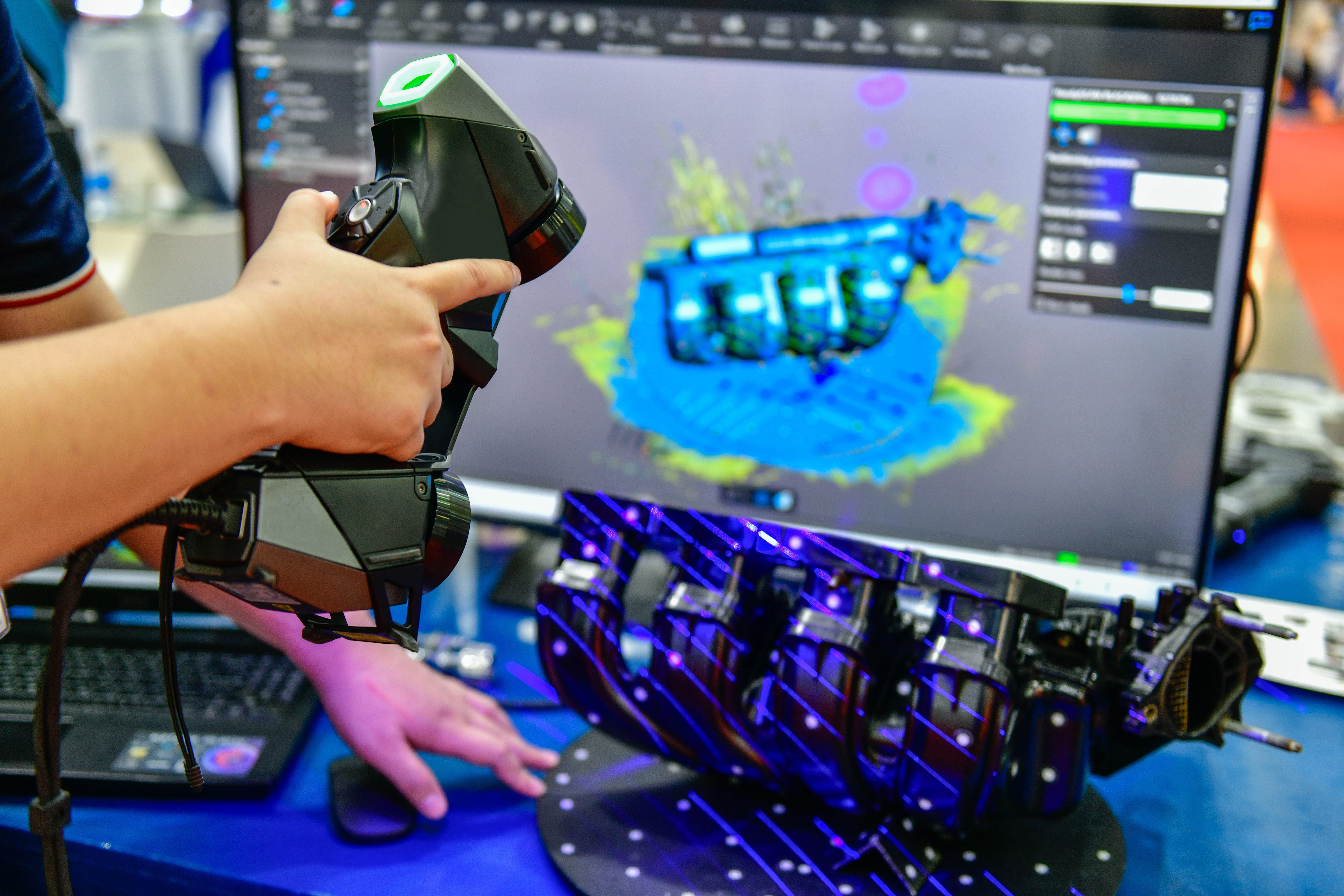 Rétroconception et scannage 3D de pièces - Reverse engineering Saint-Chamond